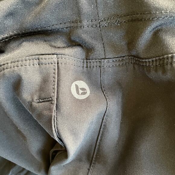 Barco One Mens Cargo Track Pants Snap Hem Scrubs Size Medium Black - Picture 9 of 12